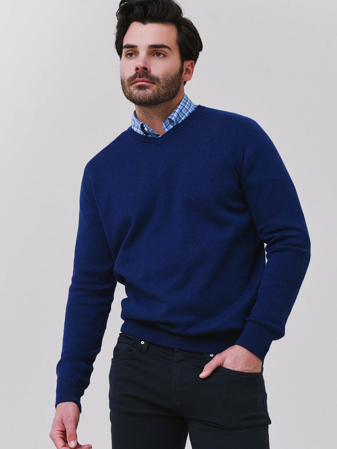 Peter Millar Pullover Uomo Deuce Interlock V-Neck