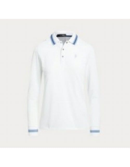 Ralph Lauren Tailored Fit Long-Sleeve Polo Shirt