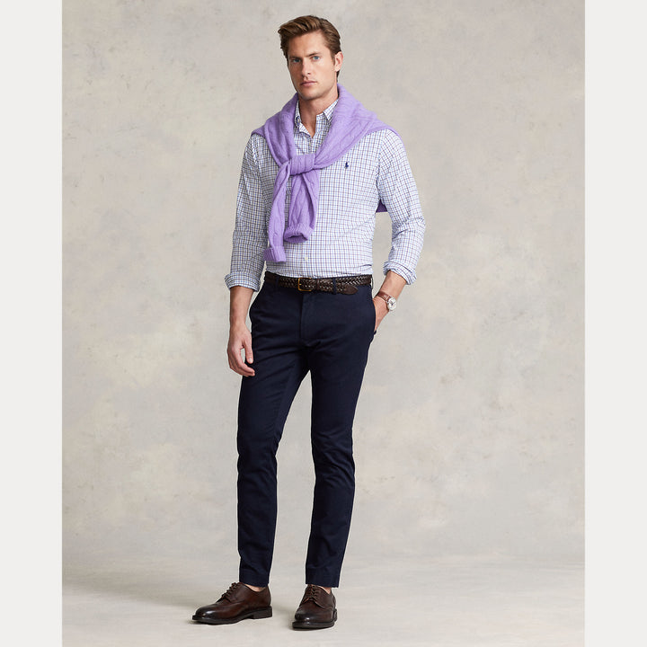 Ralph Lauren Camicia uomo Classic Fit Checked Performance