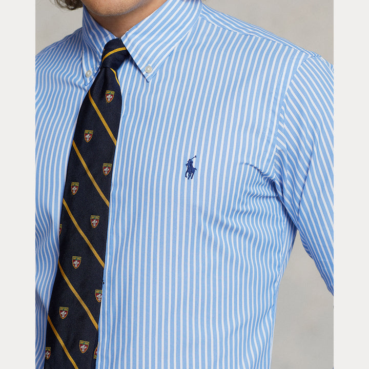 Ralph Lauren Camicia Classic Fit Striped Performance