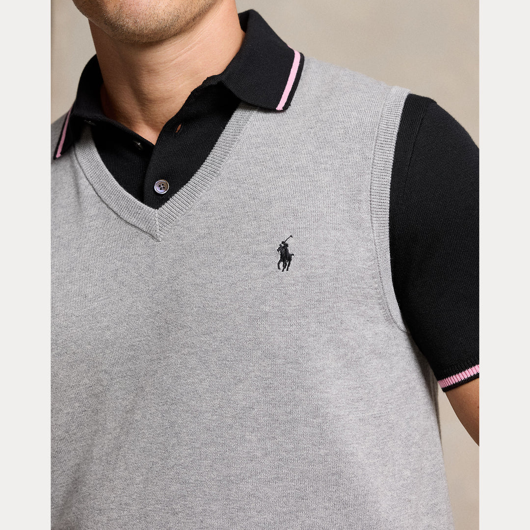 Ralph Lauren Pullover Smanicato Uomo